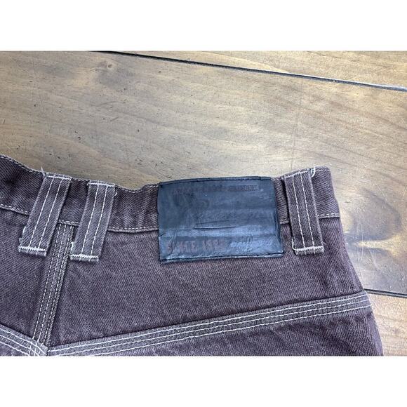 Vintage Davoucci Brown Hip Hop Jnco Style Men’s Jeans Size 34x32 - Picture 8 of 11